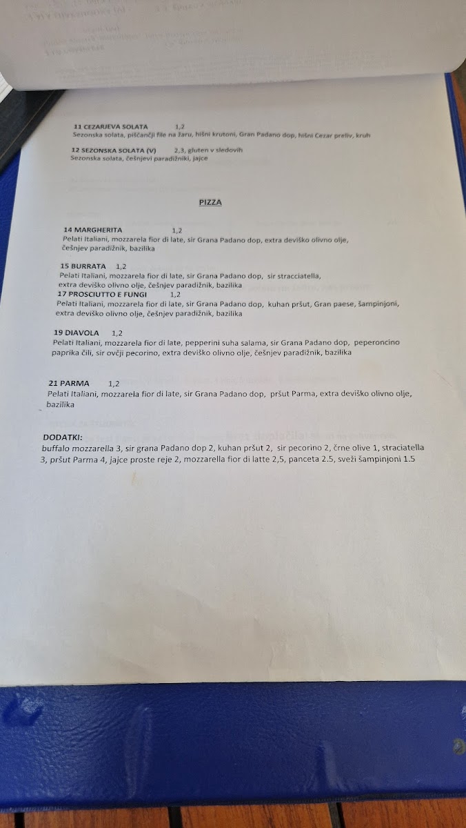 Menu Norma 23-3